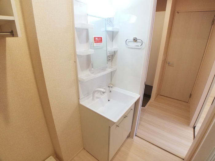 銀河タウン　Eの洗面所