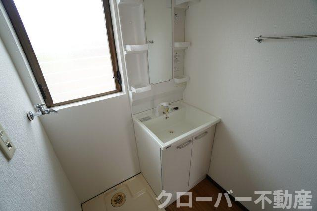 グリーンヒルわかばBの洗面所