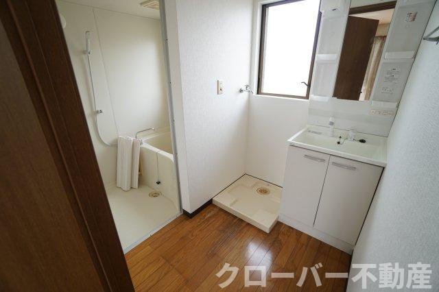 グリーンヒルわかばBの洗面所