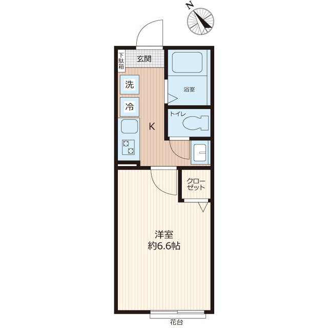 パークライフ松戸の間取り