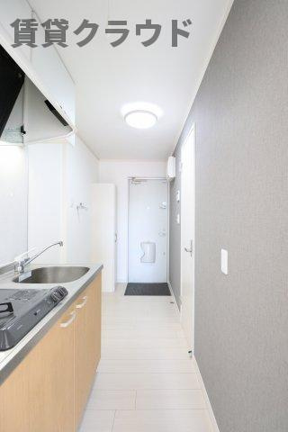グランウエストのキッチン|使い勝手のいい洋室です