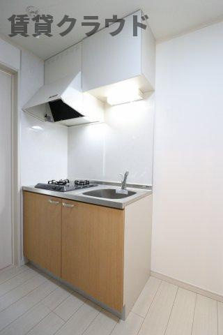 グランウエストのキッチン|コンパクトで使いやすい洋室です