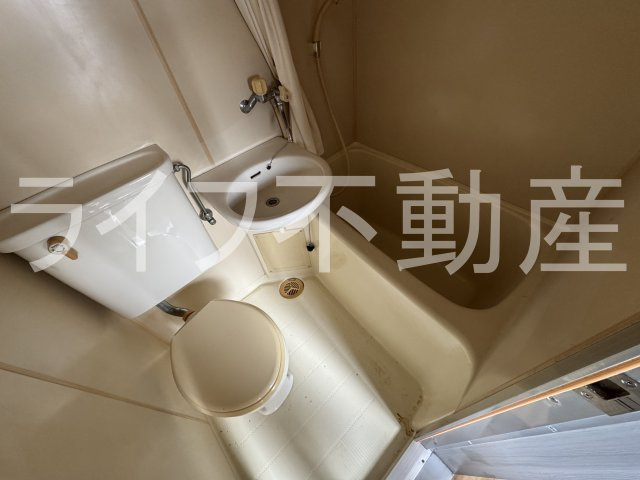 MJメゾン下小阪の浴室|日々の疲れを癒すお風呂付です