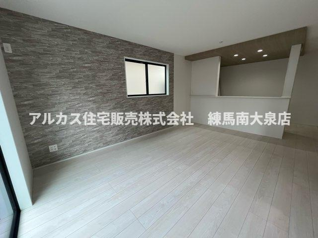 西東京市下保谷1丁目　新築一戸建　西武池袋線　保谷の居間・リビング