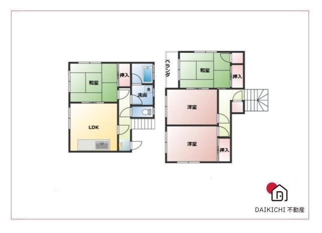 【間取り】 | 深谷市大谷　中古戸建