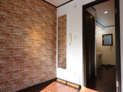 【セキュリティ】 | サンハイツ | あると便利な姿見鏡。