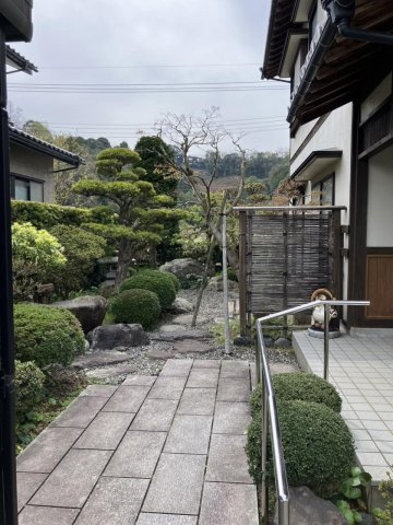 【No.7346】鹿野町今市中古住宅/6DK/温泉引込可の庭
