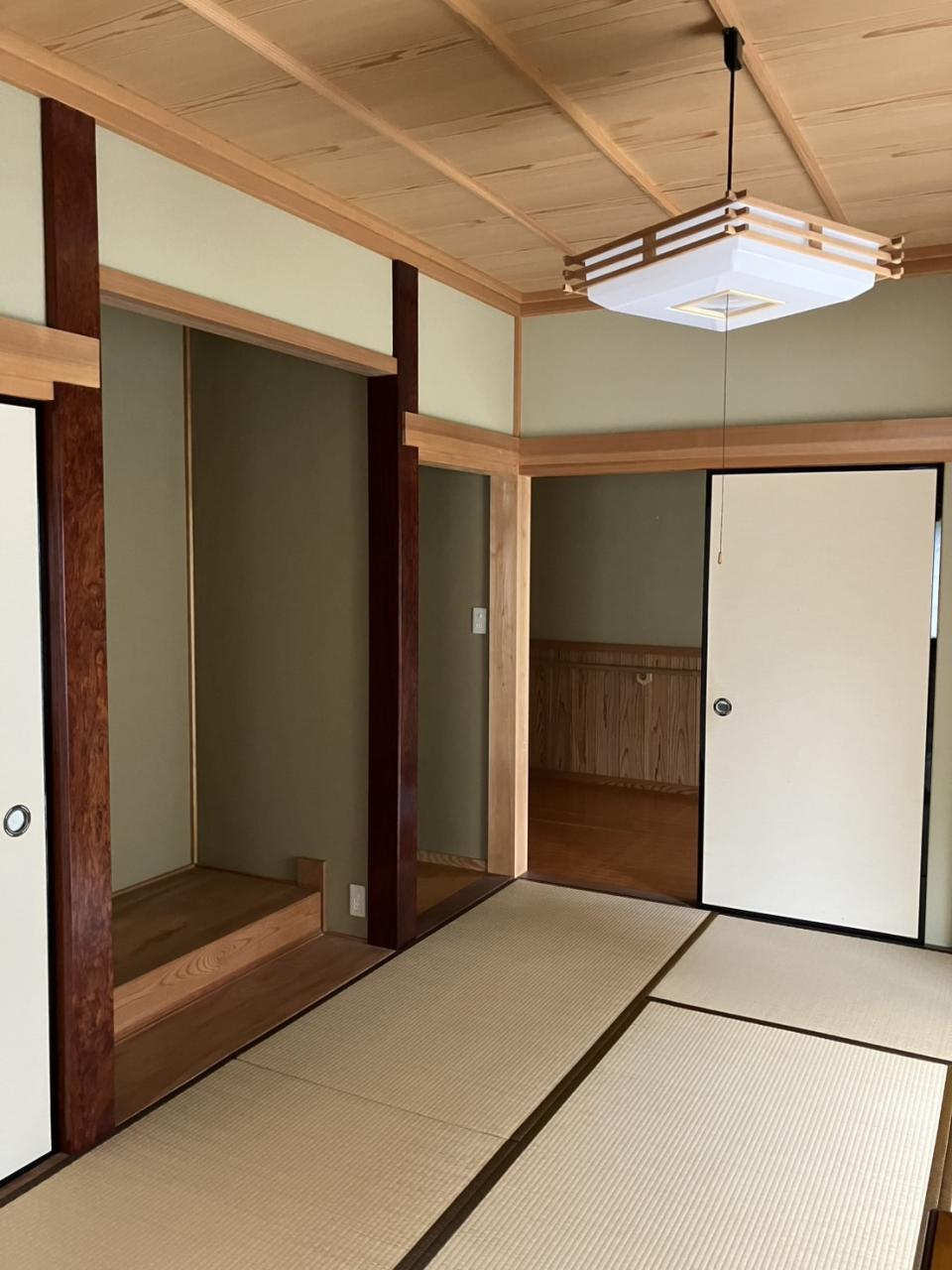 【No.7346】鹿野町今市中古住宅/6DK/温泉引込可の和室