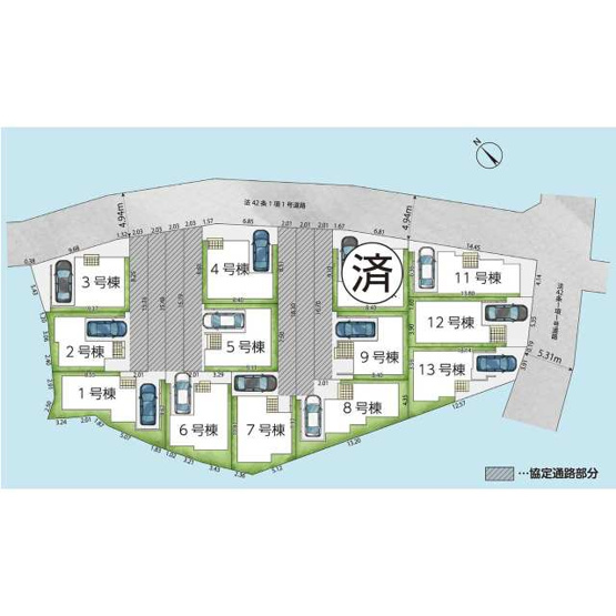 【区画図】 | 菅稲田堤2丁目