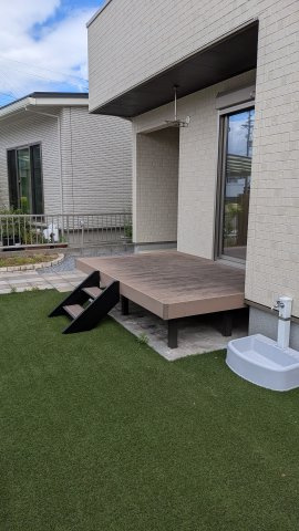 中古住宅　下西郷2丁目の庭