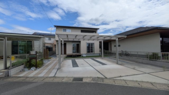 中古住宅　下西郷2丁目の前面道路含む現地写真