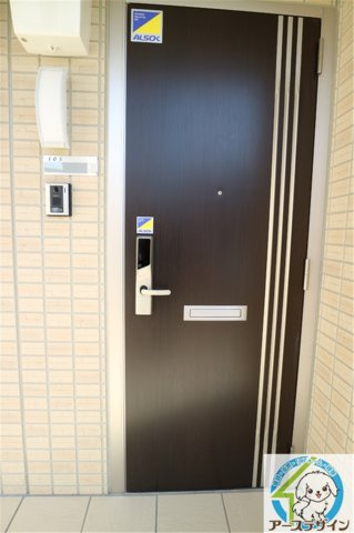 サニーDハウス芝町　イーストの玄関|パース写真