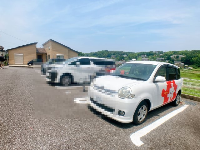 アンシャンテの駐車場