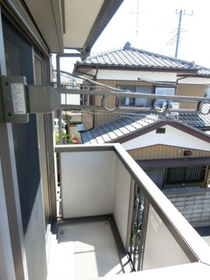 【バルコニー】 | モナリエ富士見 | ※同タイプの別の部屋の写真です。