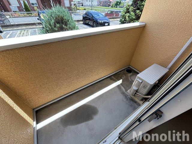 ソレイユ和泉中央のバルコニー