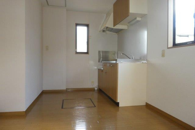 サンキャロットＡのキッチン|ダイニングキッチン