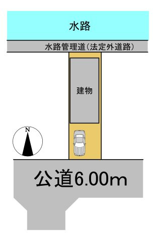 【商談中】中古戸建　岐阜市日野南7丁目　平成5年築の区画図