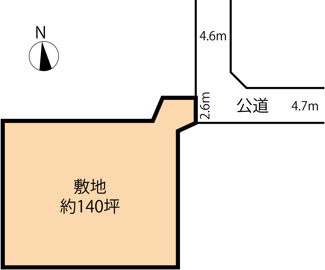 【区画図】 | 神戸市西区高雄台　売土地