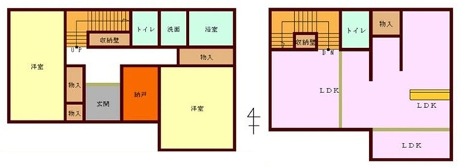 【間取り】 | 沼津市大岡　中古一戸建て　