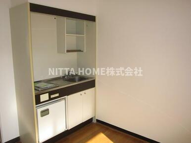ナビハイム柏原Ⅱのキッチン|キッチンスペースです◎