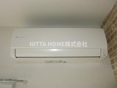 ナビハイム柏原Ⅱの設備|エアコンがついていて快適ですよ◇