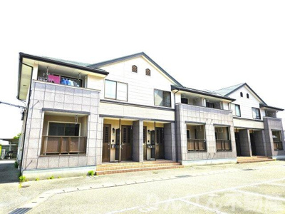 【外観】 | ライフ館ボナールB・A | 外観は落ち着いています