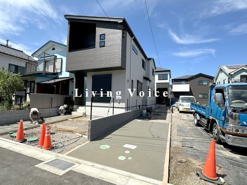 【外観】 | 【仲介手数料０円】相模原市南区相模台7丁目　新築一戸建て　全2棟 | 全体【仲介手数料０円】相模原市南区相模台7丁目　新築一戸建て　全2棟