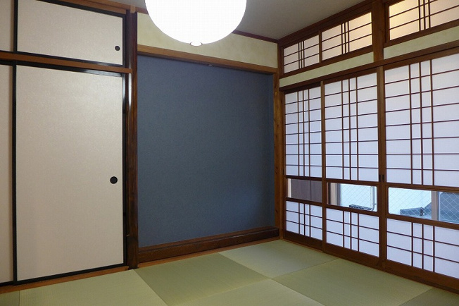 【和室】 | 古志原2丁目　フルリノベーション戸建 | フローリングだけでなく、和室もあります