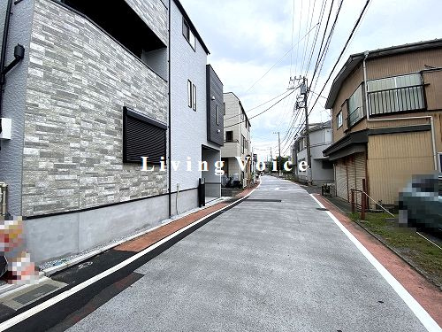 【前面道路含む現地写真】 | 【仲介手数料０円】藤沢市藤沢1丁目　新築一戸建て | 【仲介手数料０円】藤沢市藤沢1丁目　新築一戸建て