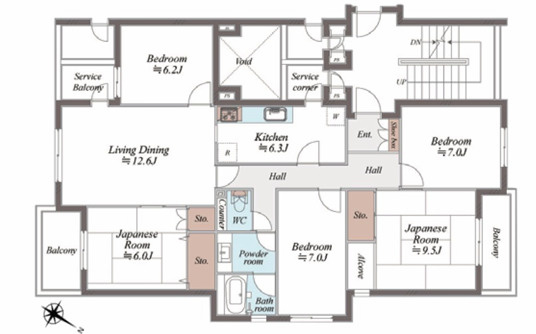 【間取り】の画像