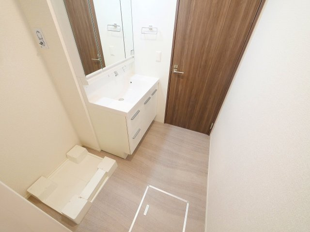 リシェエンファントの洗面所|忙しい朝には欠かせない洗面所です