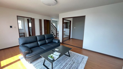 【居間・リビング】 | 北見市東相内町新築住宅