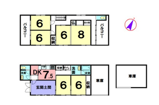 【間取り】 | 西脇市黒田庄町黒田