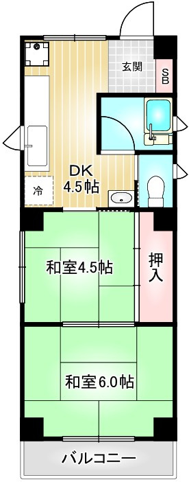 マ・メゾン御器所|名古屋市の賃貸ならMy賃貸の間取り|マ・メゾン御器所