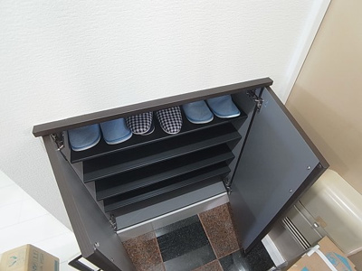 【玄関】 | カサブランカビル | 玄関には靴箱も完備