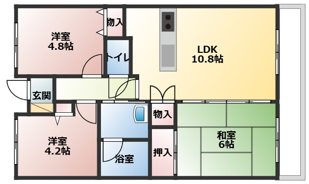 【間取り】 | アネックス　オオサワ