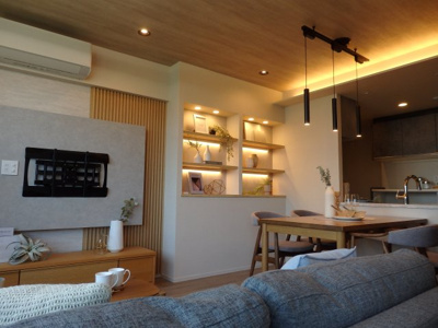 【居間・リビング】 | クレヴィア新宿中落合ＥＡＳＴ | 令和5年10月築