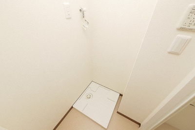 【設備】 | LINK GALAXY | 洗濯機置き場です