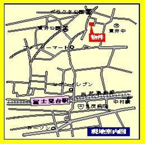 メゾンドフォンスの地図|★現地ご案内図★