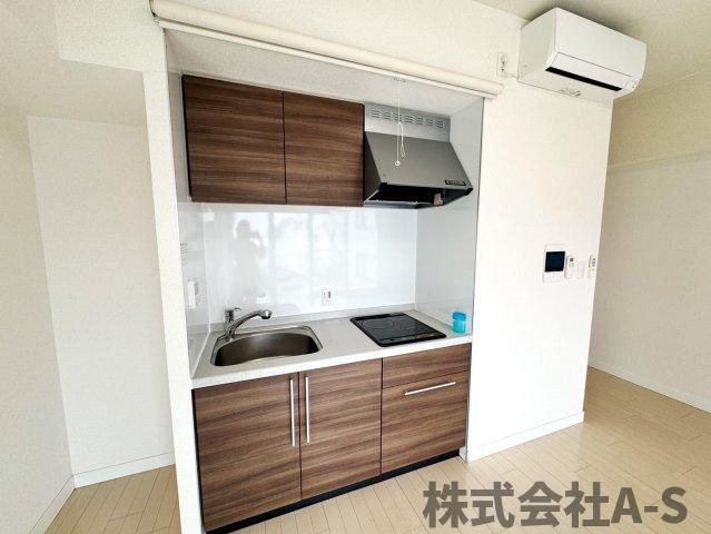 ミュプレ矢場町のキッチン