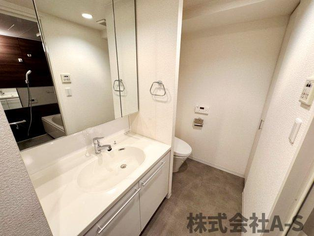 ミュプレ矢場町の洗面所