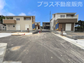 【外観】 | 現地写真。プラス不動産販売なら、現場の全ての棟をまとめてご見学頂けます。