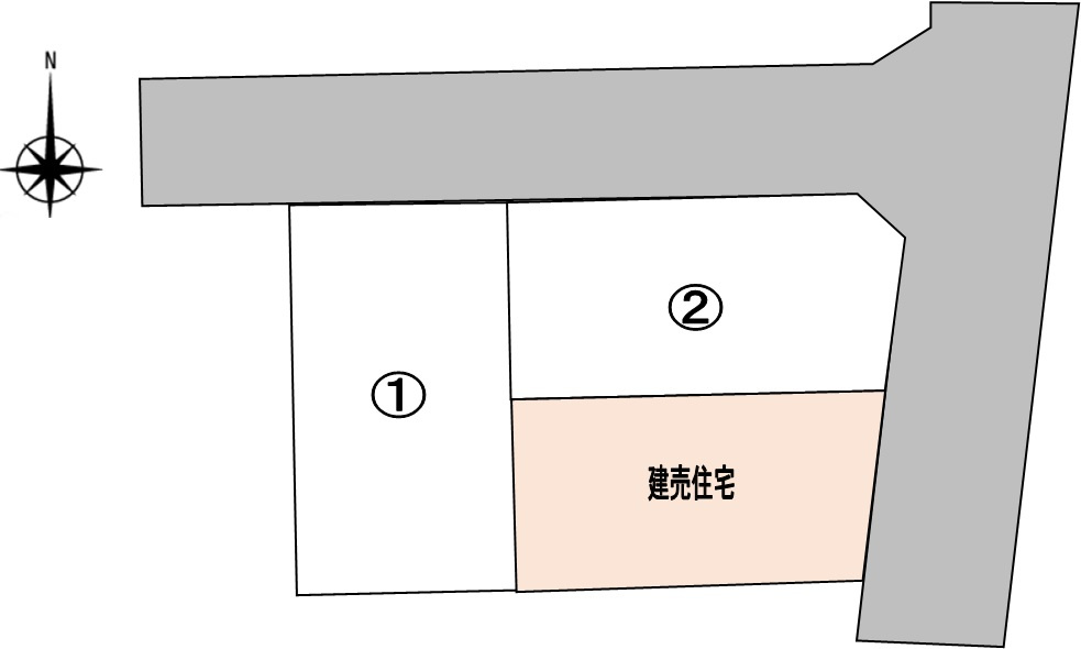 総社市中央1丁目3号棟の区画図