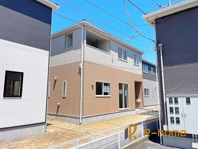 土浦市木田余第1　新築戸建て　3号棟の外観|ご予約を頂ければ、『平日』はもちろん『早朝』や『夜間』もご見学可能です♪お気軽にお申し付けください♪