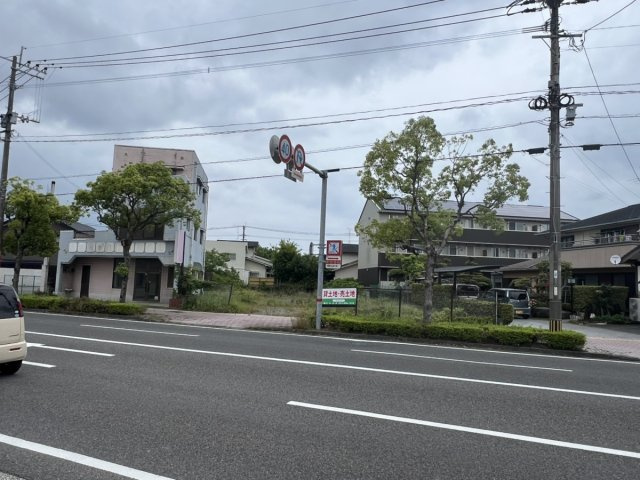 新地町売り土地の外観