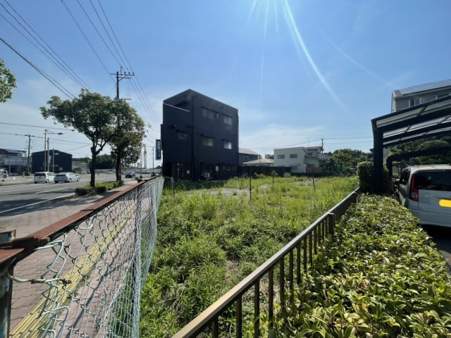 新地町売り土地の外観