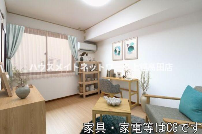 エスポワール大豆 Ｂの内装|洋室（ＣＧイメ－ジ）