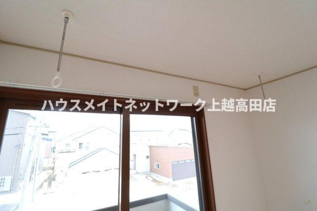 エスポワール大豆 Ｂの展望|室内物干し受け