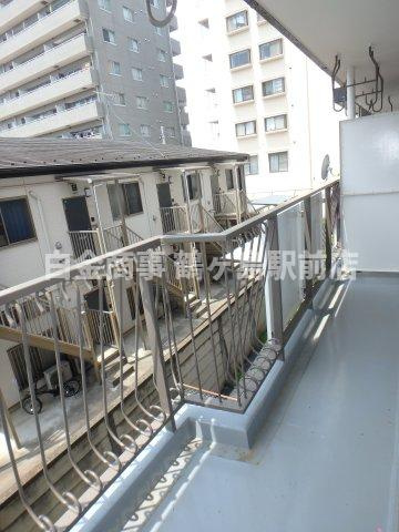 グリーンハイツ鶴ヶ島のバルコニー