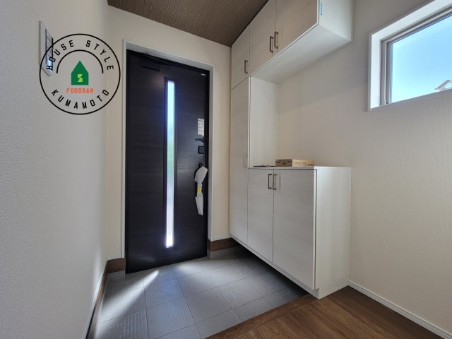 熊本市中央区帯山4丁目第15-2棟（1号棟）の防犯設備|二重ロックでしっかり防犯対策ができます。